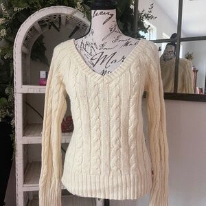 Aeropostale vintage v neck sweater